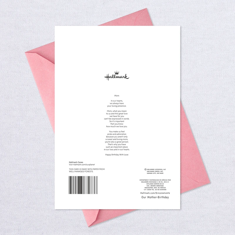 What You Mean to Us Spanish-Language Birthday Card for Mom for only USD 3.59 | Hallmark