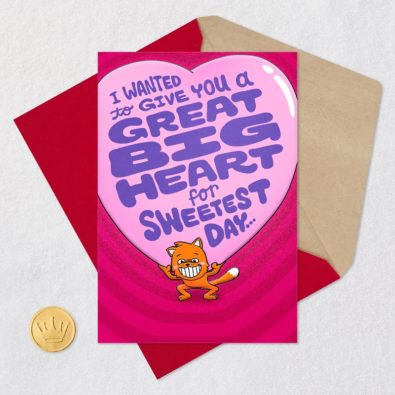 Great Big Heart Funny Sweetest Day Card for only USD 2.99 | Hallmark