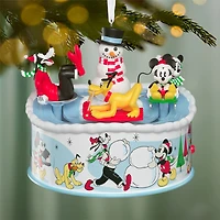 Disney Mickey and Friends Sledding Season Musical Ornament With Light and Motion for only USD 54.99 | Hallmark