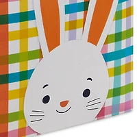 17" Bunny on Plaid Extra-Large Easter Gift Bag With Tissue Paper for only USD 9.99 | Hallmark