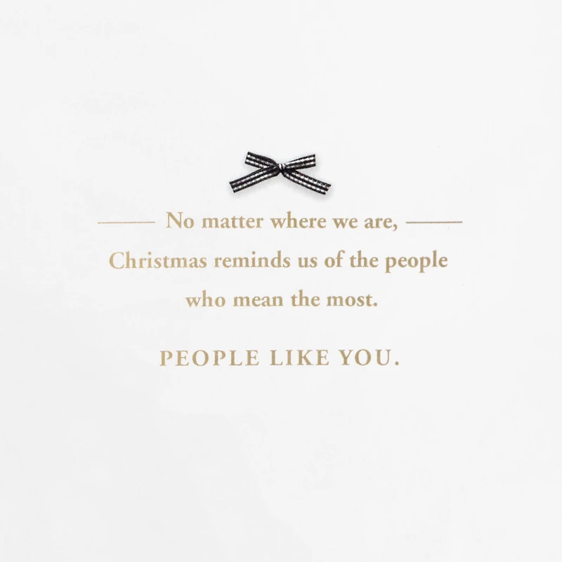 People Who Mean the Most Christmas Card for only USD 8.59 | Hallmark