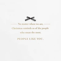 People Who Mean the Most Christmas Card for only USD 8.59 | Hallmark