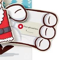 Making a Donation Santa Funny Pop-Up Money Holder Christmas Card for only USD 4.99 | Hallmark