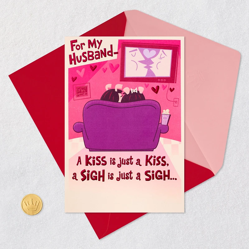 A Kiss, a Sigh, a Snore Pop-Up Valentine's Day Card for Husband for only USD 6.59 | Hallmark