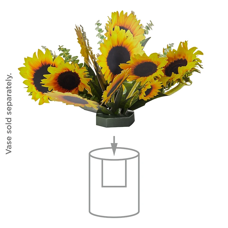 Build-a-Bouquet Sunflowers Pop-Up Paper Flowers for only USD 9.99 | Hallmark