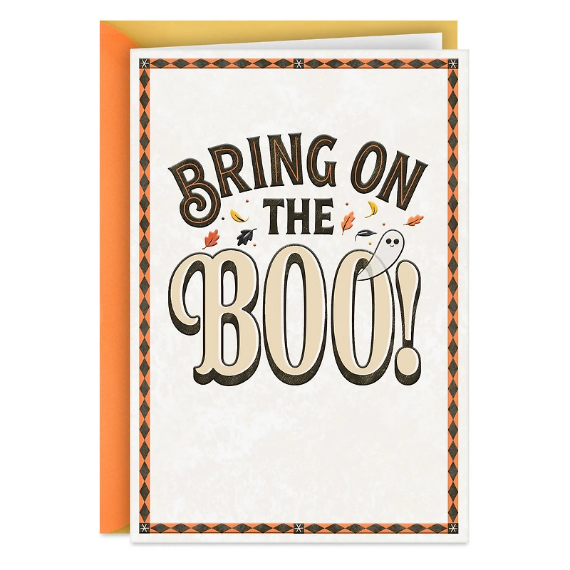 Bring On the Boo Halloween Card for only USD 2.99 | Hallmark