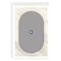 Art Deco Gold Oval Frame Custom Card for only USD 4.99 | Hallmark