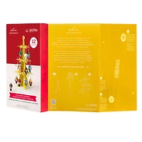 Harry Potter™ Countdown Calendar Miniature Christmas Tree Set With 12 Mini Ornaments for only USD 34.99 | Hallmark