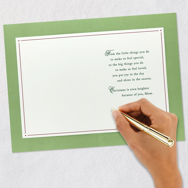 We're So Grateful for You Christmas Card for Mom From Us for only USD 6.59 | Hallmark