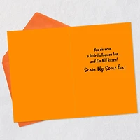 Scare Up Some Fun Black Cat Bat Halloween Card for only USD 0.99 | Hallmark