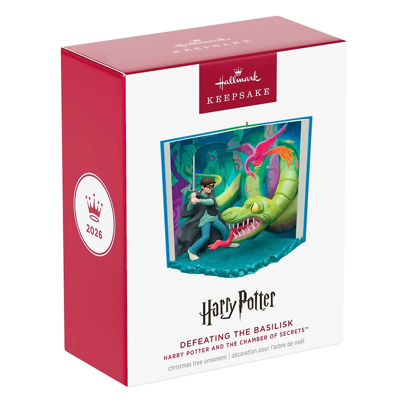Harry Potter and the Chamber of Secrets™ Defeating the Basilisk Ornament for only USD 27.99 | Hallmark