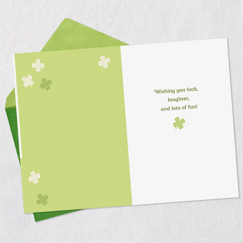 Luck, Laughter and Fun St. Patrick's Day Card for only USD 2.99 | Hallmark