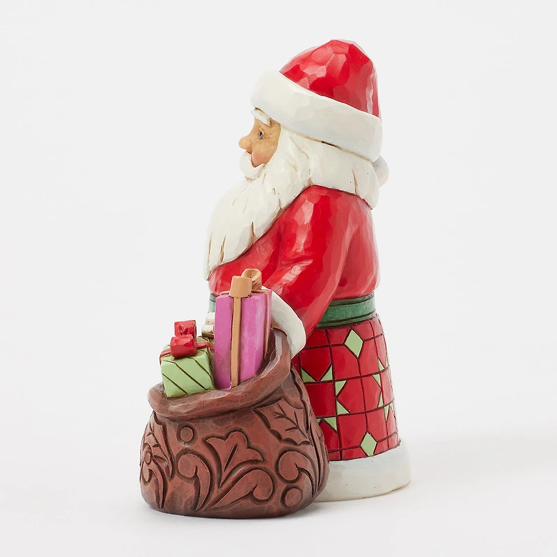 Jim Shore Heartwood Creek Santa With Bag of Toys Figurine, 4.88" for only USD 39.99 | Hallmark