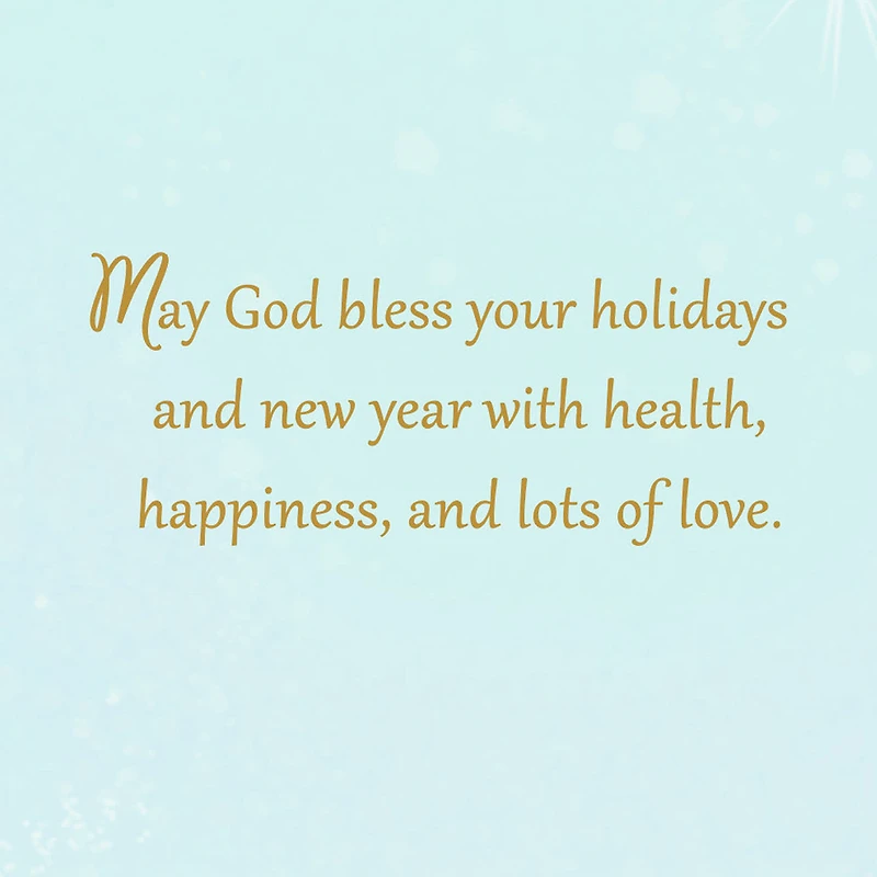 May God Bless Your Holidays Religious Christmas Card for only USD 2.99 | Hallmark