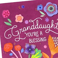 You're a Blessing Religious Birthday Card for Granddaughter for only USD 5.99 | Hallmark