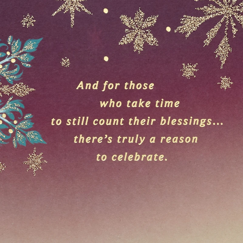 Wishing You Goodness, Joy and Blessings Christmas Card for only USD 6.99 | Hallmark