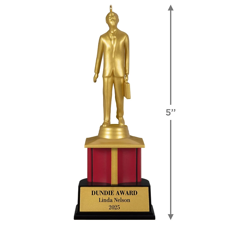 The Office Dundie Award Personalized Ornament, Custom Text for only USD 30.99 | Hallmark