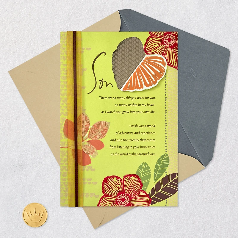 So Many Wishes for You in My Heart Birthday Card for Son for only USD 9.99 | Hallmark