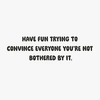 Not Bothered By It Funny 30th Birthday Card for only USD 4.49 | Hallmark