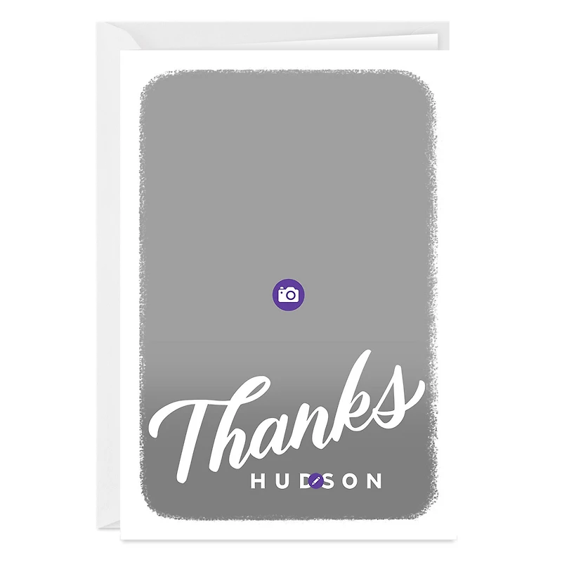 Personalized Full Photo Thank-You Card for only USD 4.99 | Hallmark