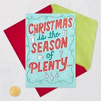 Pun-derful Season of Plenty Christmas Card With Mini Cards for only USD 5.99 | Hallmark