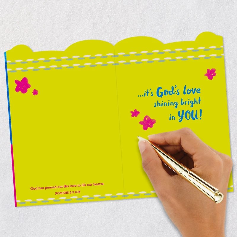God's Love Shines Bright in You Religious Encouragement Card for Girl for only USD 2.99 | Hallmark