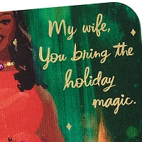You're the Most Beautiful Gift Romantic Christmas Card for Wife for only USD 5.99 | Hallmark