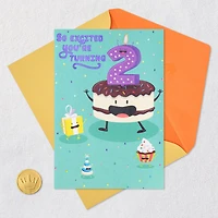 All the Fun 2nd Birthday Card for only USD 4.59 | Hallmark