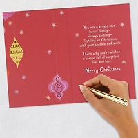 You're a Bright Star in Our Family Christmas Card for Granddaughter for only USD 5.59 | Hallmark