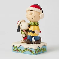 Jim Shore Peanuts Charlie Brown and Snoopy Wrapped in Scarf Figurine, 6" for only USD 60.00 | Hallmark