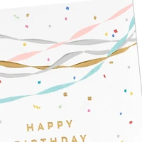Party Streamers and Confetti Blank Birthday Card for only USD 5.99 | Hallmark