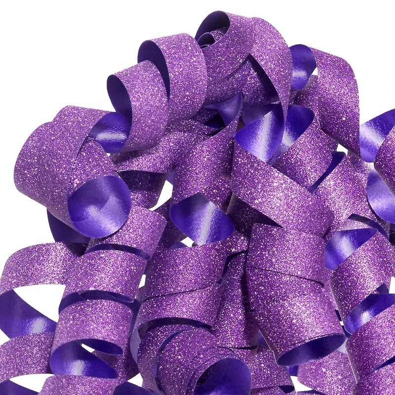 6.5" Sparkling Purple Curly Ribbon Gift Bow for only USD 1.99 | Hallmark
