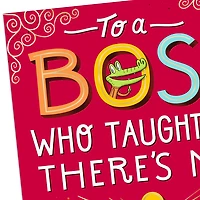 There's No "I" in Team Funny Boss's Day Card for only USD 3.99 | Hallmark
