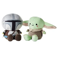 Large Better Together Star Wars: The Mandalorian™ and Grogu™ Magnetic Plush Pair, 10.5" for only USD 39.99 | Hallmark