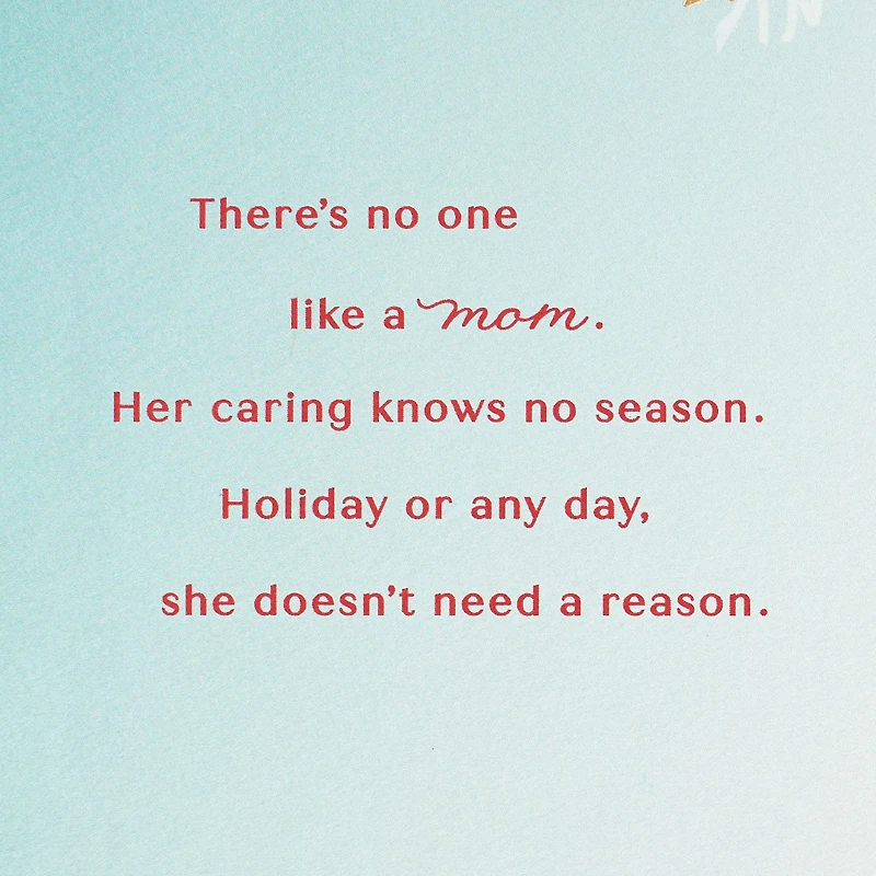 No One Like You Christmas Card for Mom for only USD 7.99 | Hallmark