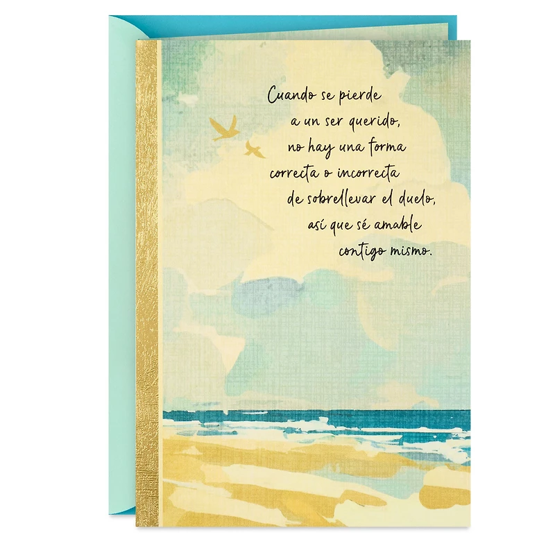 Be Gentle With Yourself Spanish-Language Sympathy Card for only USD 4.59 | Hallmark