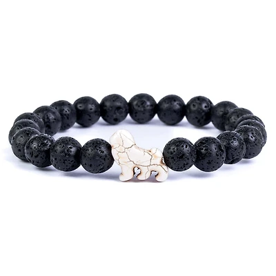 Fahlo Lava Stone Lion Excursion Bracelet for only USD 18.99 | Hallmark