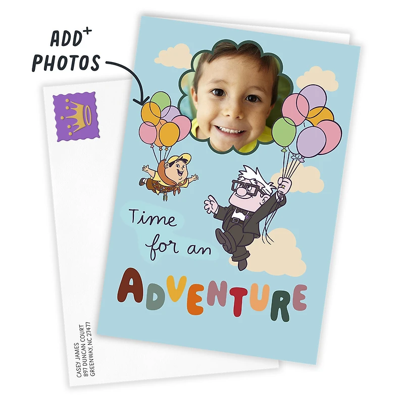 Disney/Pixar Up Time for an Adventure Custom Card for only USD 4.99 | Hallmark