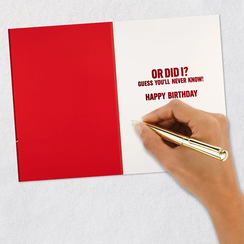 I Did Not Fart Or Did I? Funny Birthday Card for only USD 3.99 | Hallmark