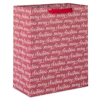 13" Merry Christmas Messages on Burgundy Large Gift Bag for only USD 4.49 | Hallmark