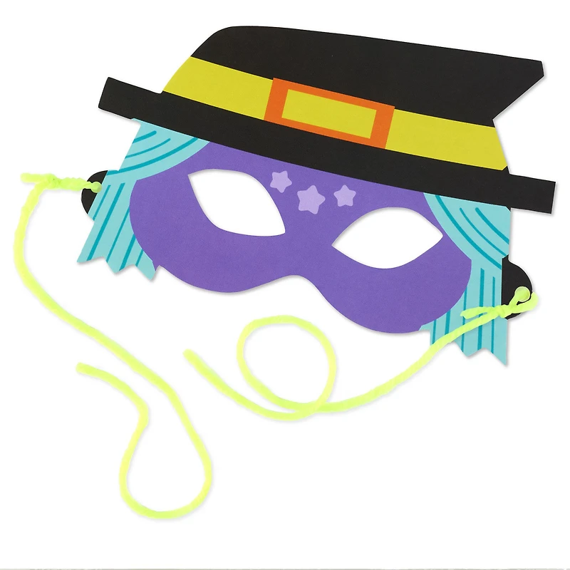 One Cool Little Witch Detachable Mask Halloween Card for Kids for only USD 4.59 | Hallmark