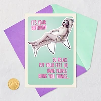 Pretend You're a Man Funny Birthday Card for Her for only USD 3.99 | Hallmark