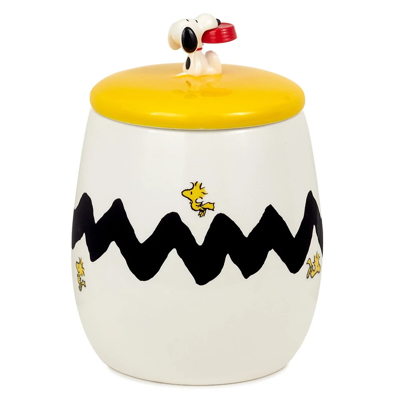 Peanuts® Snoopy and Woodstock Cookie Jar With Sound, 10" for only USD 89.99 | Hallmark