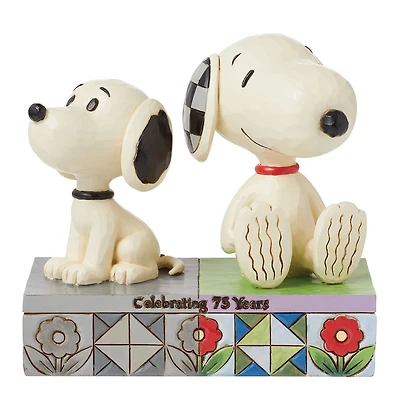 Jim Shore Peanuts Snoopy Then and Now Figurine, 5" for only USD 64.99 | Hallmark