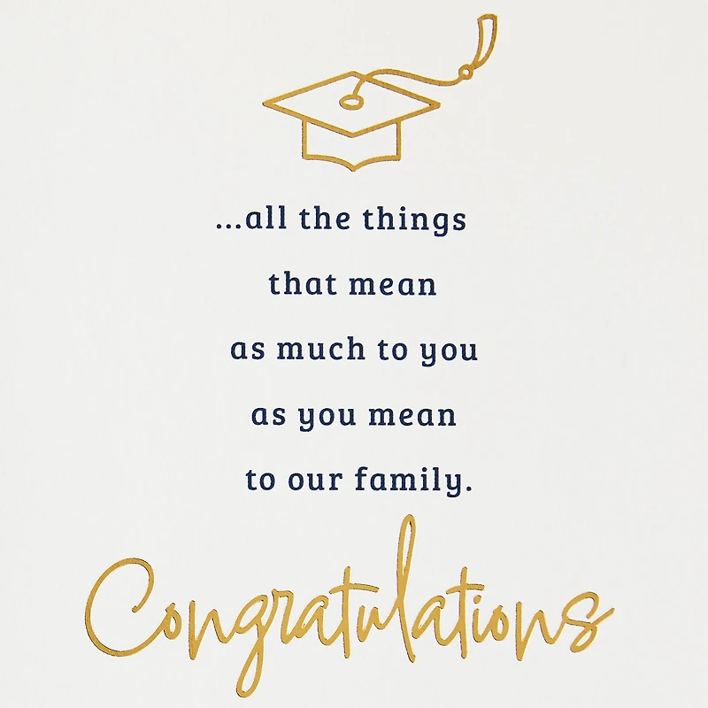 Wishing You All the Happiness Graduation Card for Grandson for only USD 5.99 | Hallmark