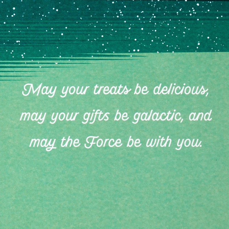 Star Wars: The Mandalorian™ Grogu™ May the Force Be With You Christmas Card for only USD 4.99 | Hallmark