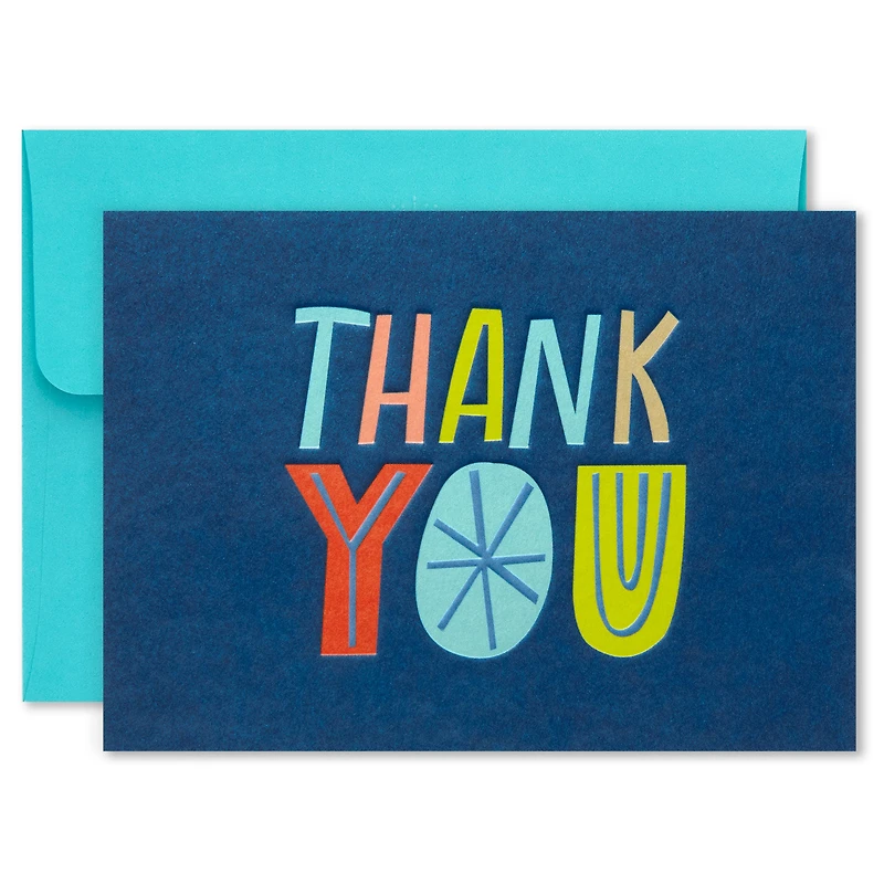 Assorted Modern Lettering Blank Note Cards, Box of 24 for only USD 14.99 | Hallmark