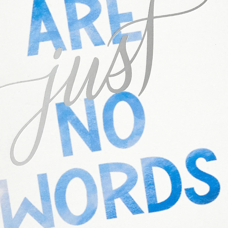 There Are No Words Blank Sympathy Notes, Pack of 20 for only USD 10.99 | Hallmark