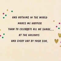 Celebrating All We Share Romantic Christmas Card for only USD 4.59 | Hallmark