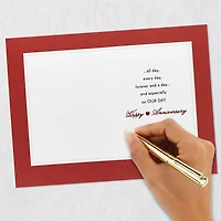 Love You All Day, Especially on Our Day Romantic Anniversary Card for Spouse for only USD 5.99 | Hallmark